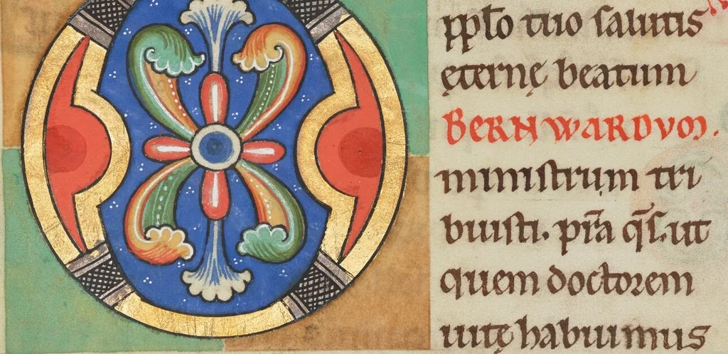 An illustration from Stammheim Missal, leaf 11