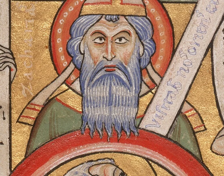 An illustration from Stammheim Missal, leaf 111