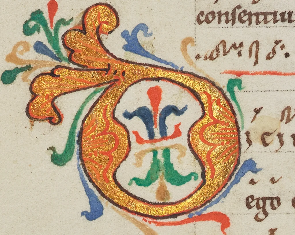 An illustration from Stammheim Missal, leaf 14