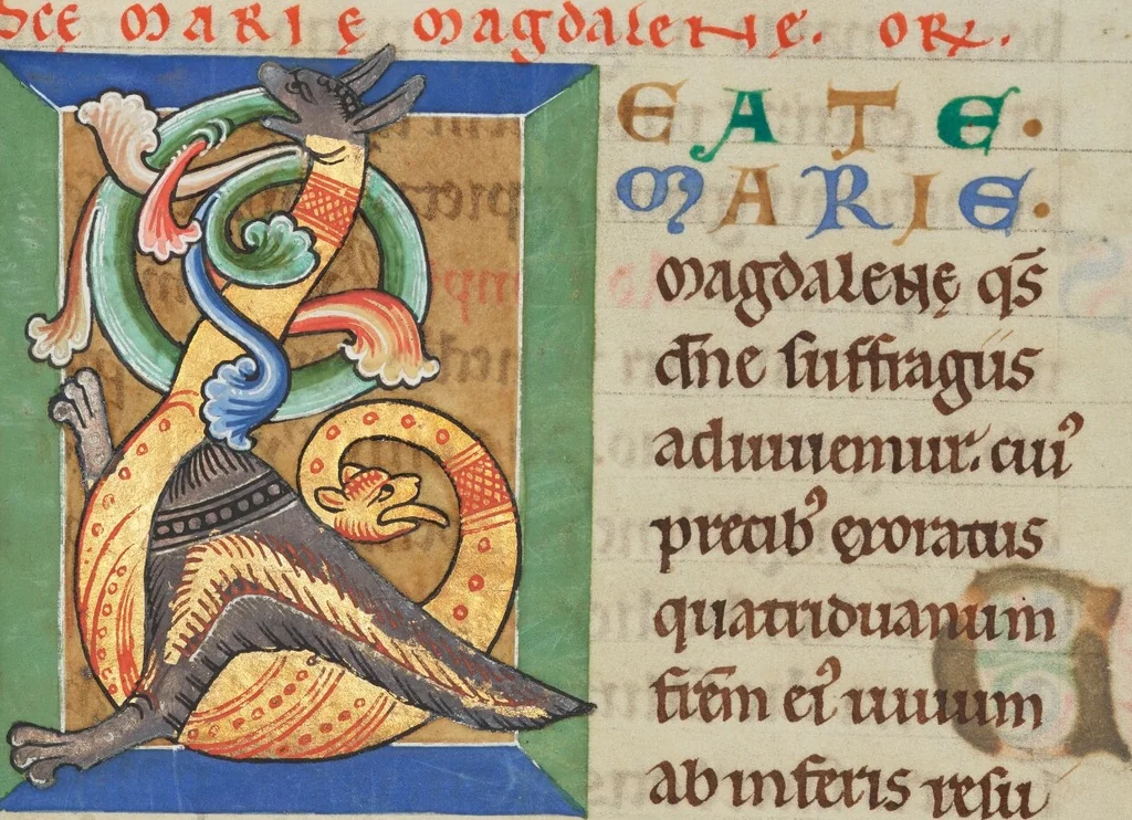 An illustration from Stammheim Missal, leaf 5
