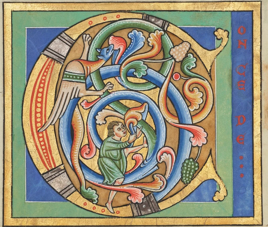 An illustration from Stammheim Missal, leaf 69