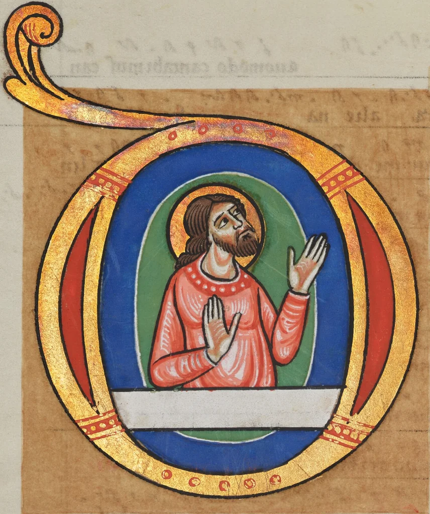 An illustration from Stammheim Missal, leaf 79