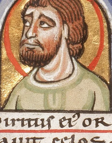 An illustration from Stammheim Missal, leaf 97