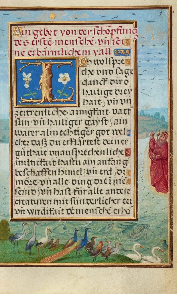 An illustration from Prayer Book of Cardinal Albrecht of Brandenburg, 1525, leaf 29