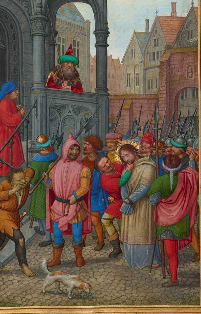 An illustration from Prayer Book of Cardinal Albrecht of Brandenburg, 1525, leaf 37