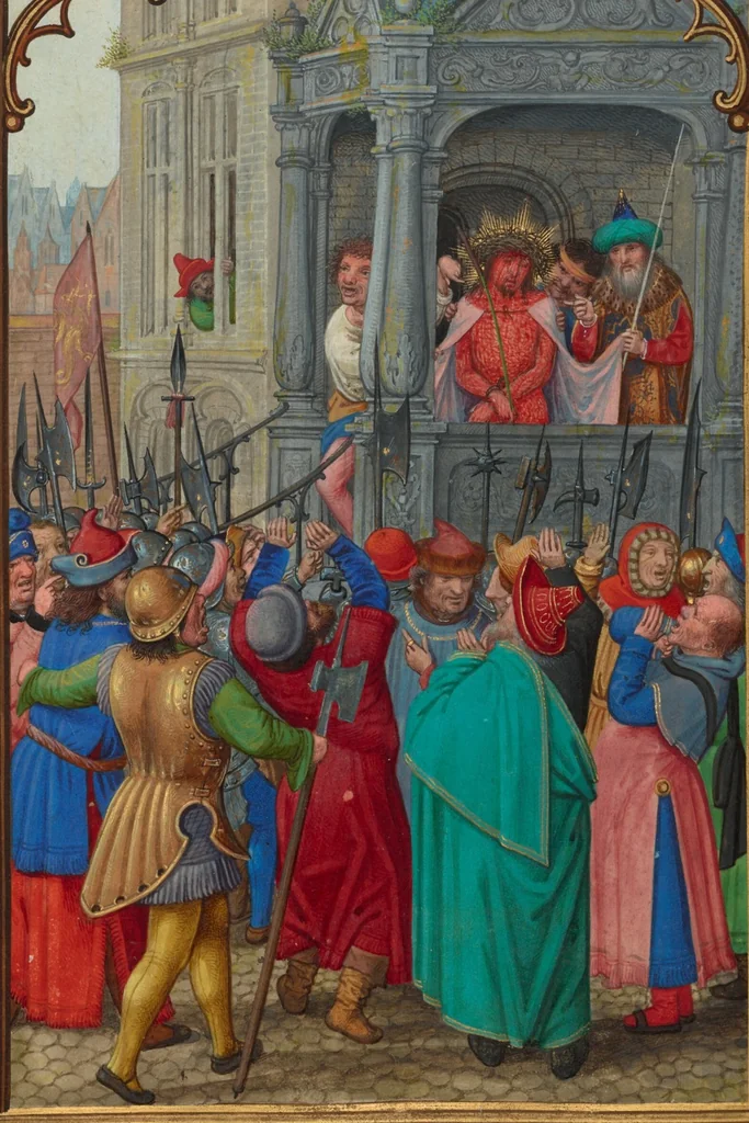 An illustration from Prayer Book of Cardinal Albrecht of Brandenburg, 1525, leaf 53