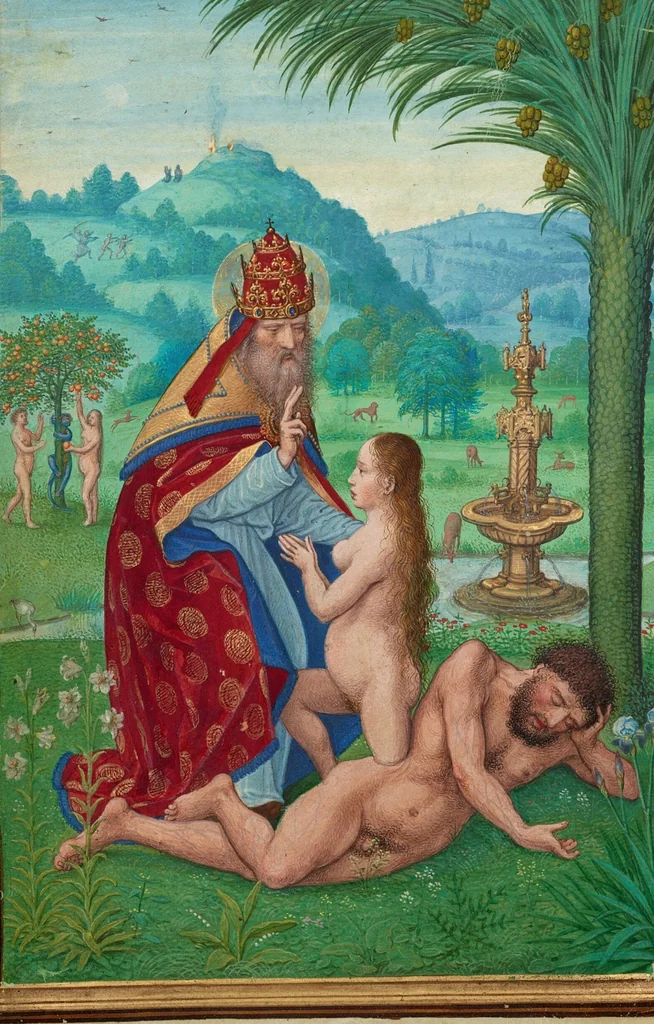 An illustration from Prayer Book of Cardinal Albrecht of Brandenburg, 1525, leaf 58