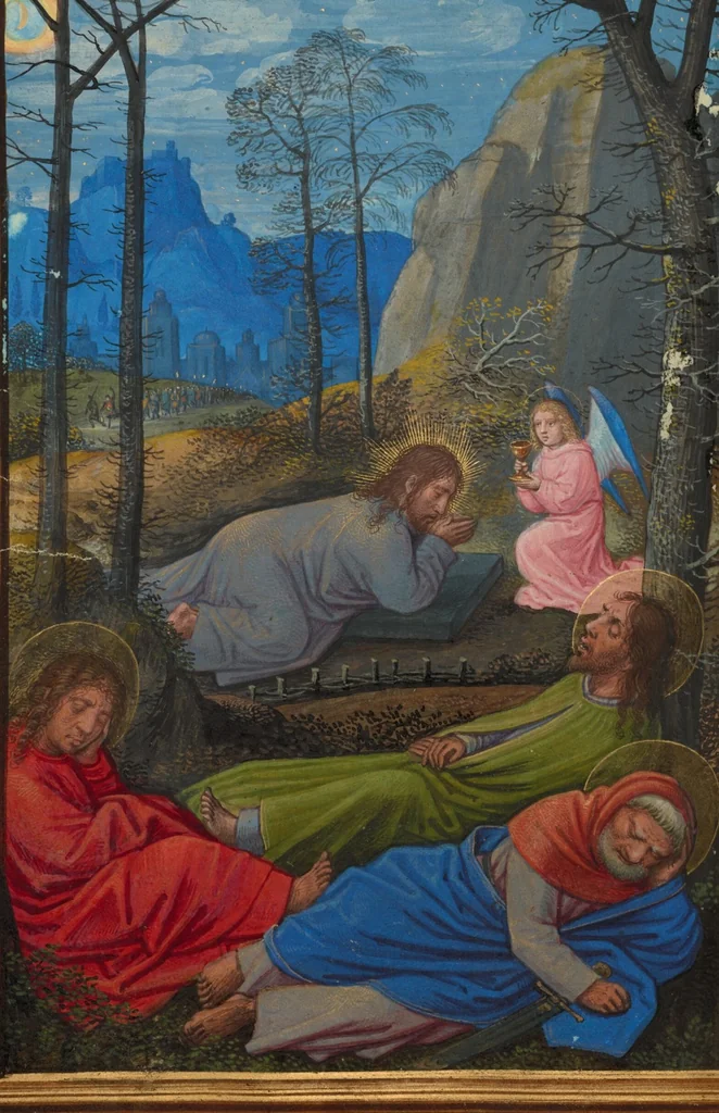 An illustration from Prayer Book of Cardinal Albrecht of Brandenburg, 1525, leaf 62