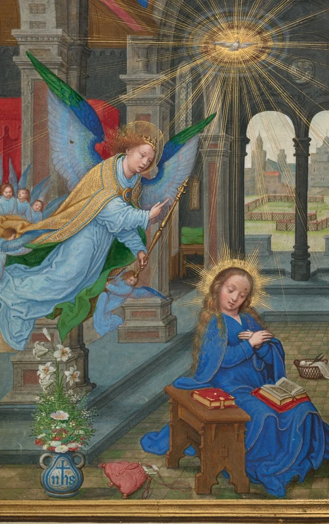 An illustration from Prayer Book of Cardinal Albrecht of Brandenburg, 1525, leaf 63