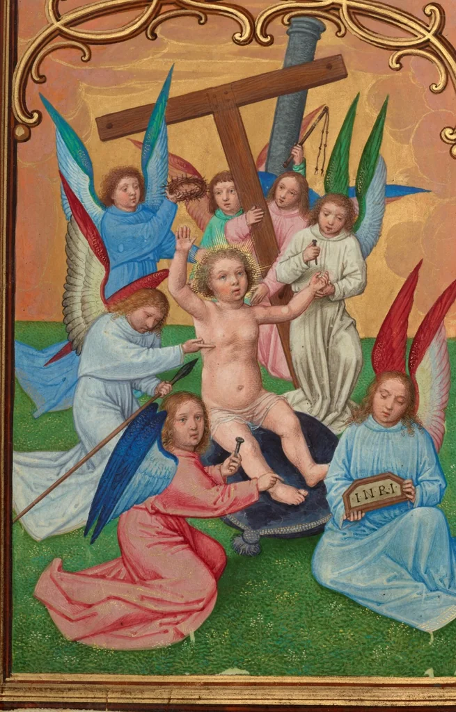 An illustration from Prayer Book of Cardinal Albrecht of Brandenburg, 1525, leaf 67