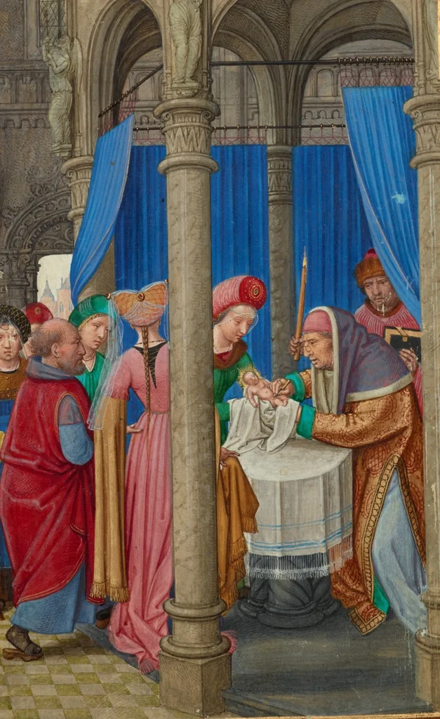 An illustration from Prayer Book of Cardinal Albrecht of Brandenburg, 1525, leaf 68