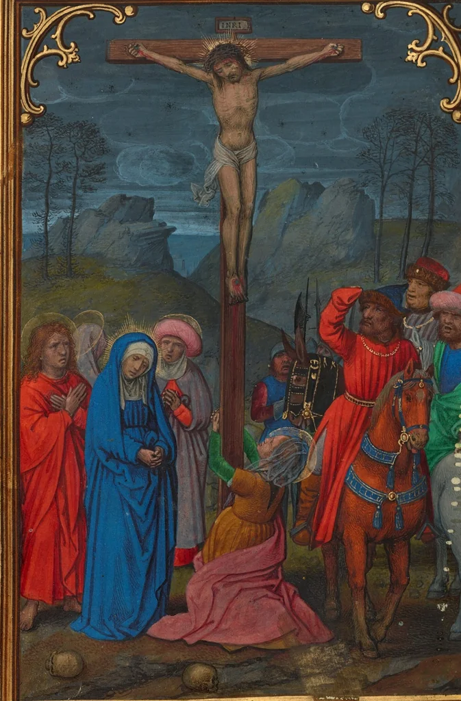 An illustration from Prayer Book of Cardinal Albrecht of Brandenburg, 1525, leaf 70