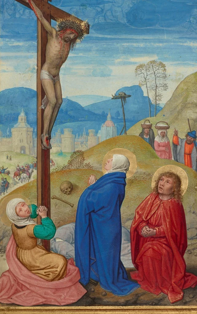 An illustration from Prayer Book of Cardinal Albrecht of Brandenburg, 1525, leaf 71