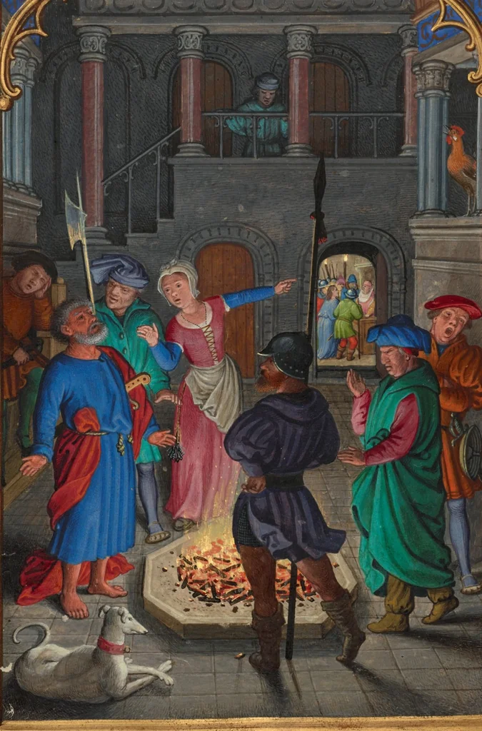 An illustration from Prayer Book of Cardinal Albrecht of Brandenburg, 1525, leaf 72