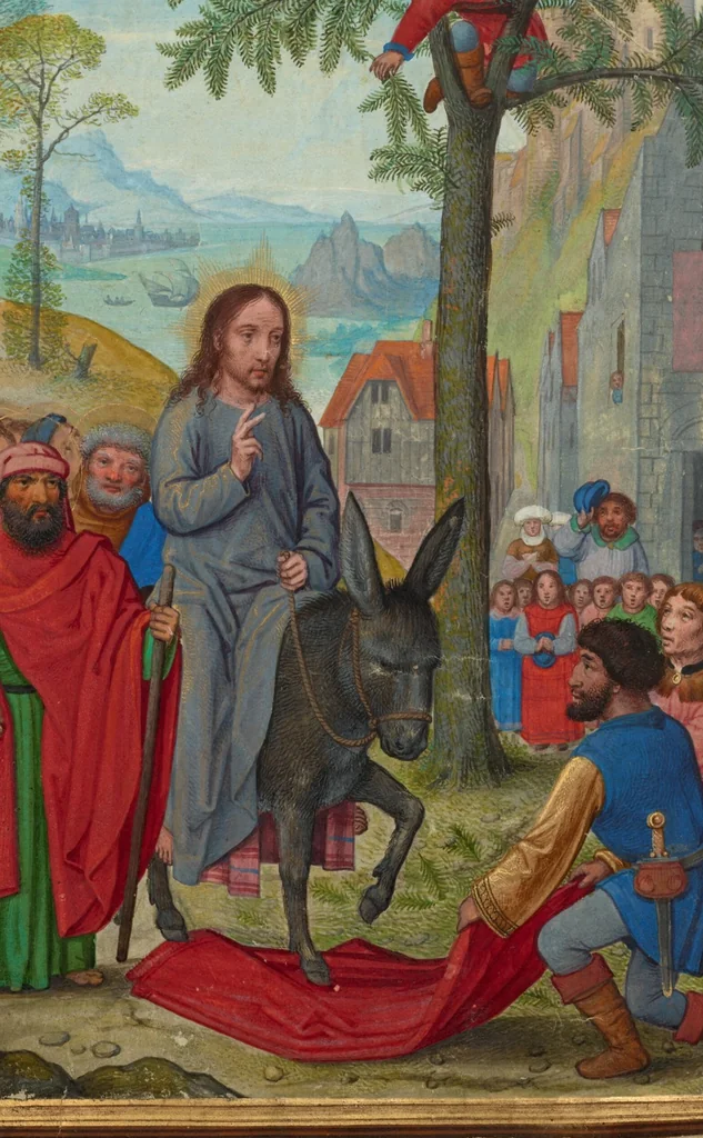 An illustration from Prayer Book of Cardinal Albrecht of Brandenburg, 1525, leaf 74