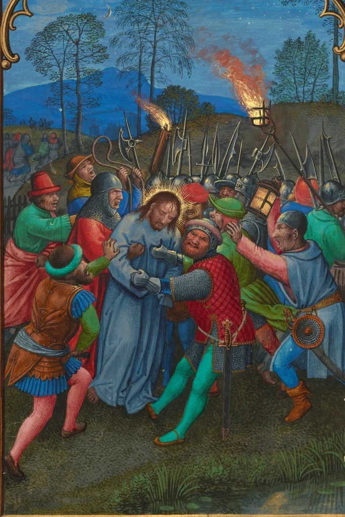 An illustration from Prayer Book of Cardinal Albrecht of Brandenburg, 1525, leaf 77