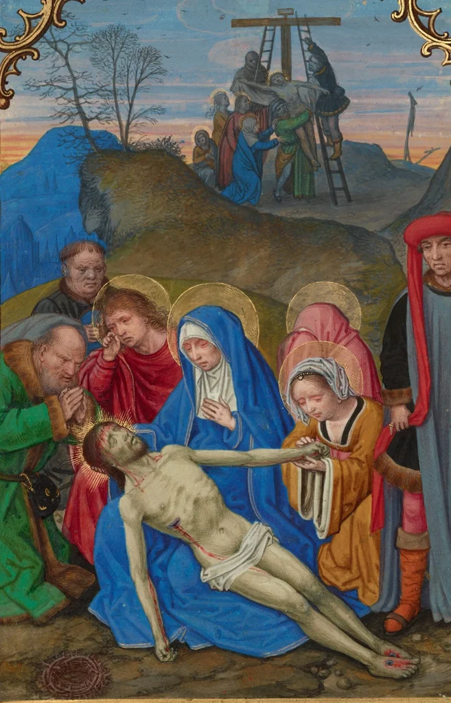 An illustration from Prayer Book of Cardinal Albrecht of Brandenburg, 1525, leaf 78