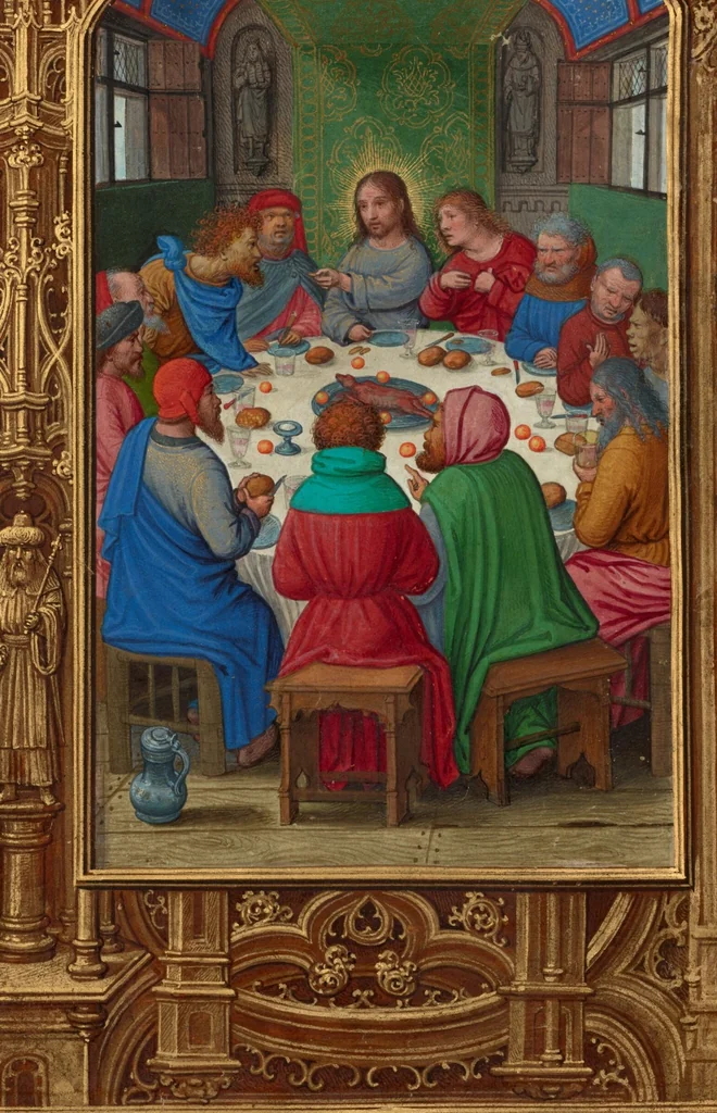 An illustration from Prayer Book of Cardinal Albrecht of Brandenburg, 1525, leaf 79