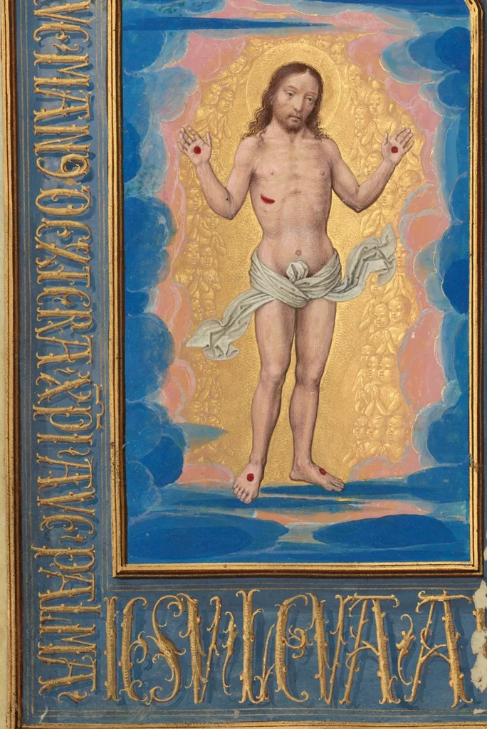 An illustration from Prayer Book of Cardinal Albrecht of Brandenburg, 1525, leaf 80
