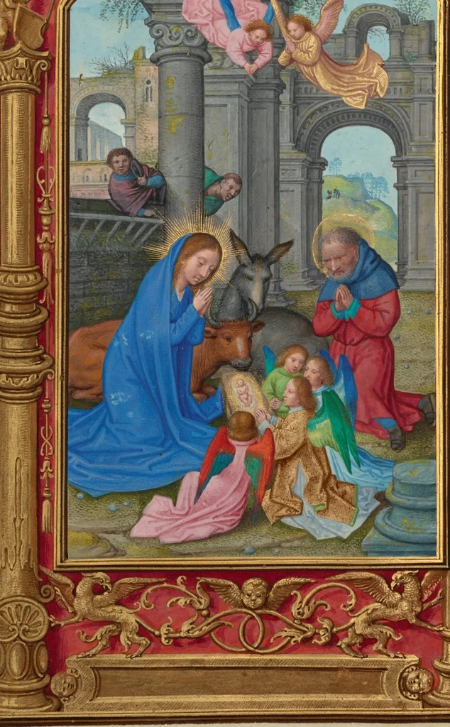 An illustration from Prayer Book of Cardinal Albrecht of Brandenburg, 1525, leaf 81