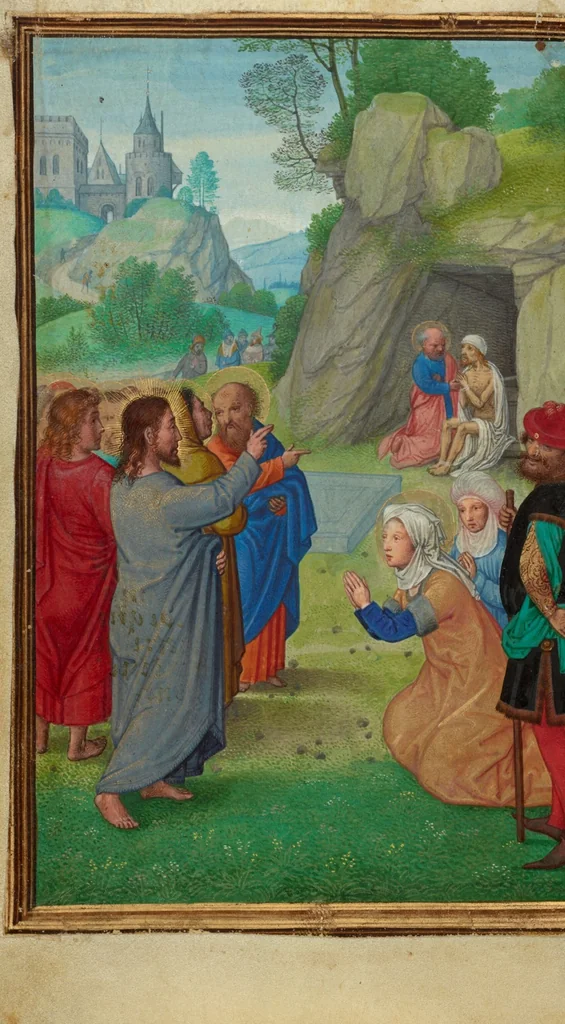 An illustration from Prayer Book of Cardinal Albrecht of Brandenburg, 1525, leaf 84
