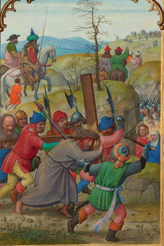 An illustration from Prayer Book of Cardinal Albrecht of Brandenburg, 1525, leaf 87