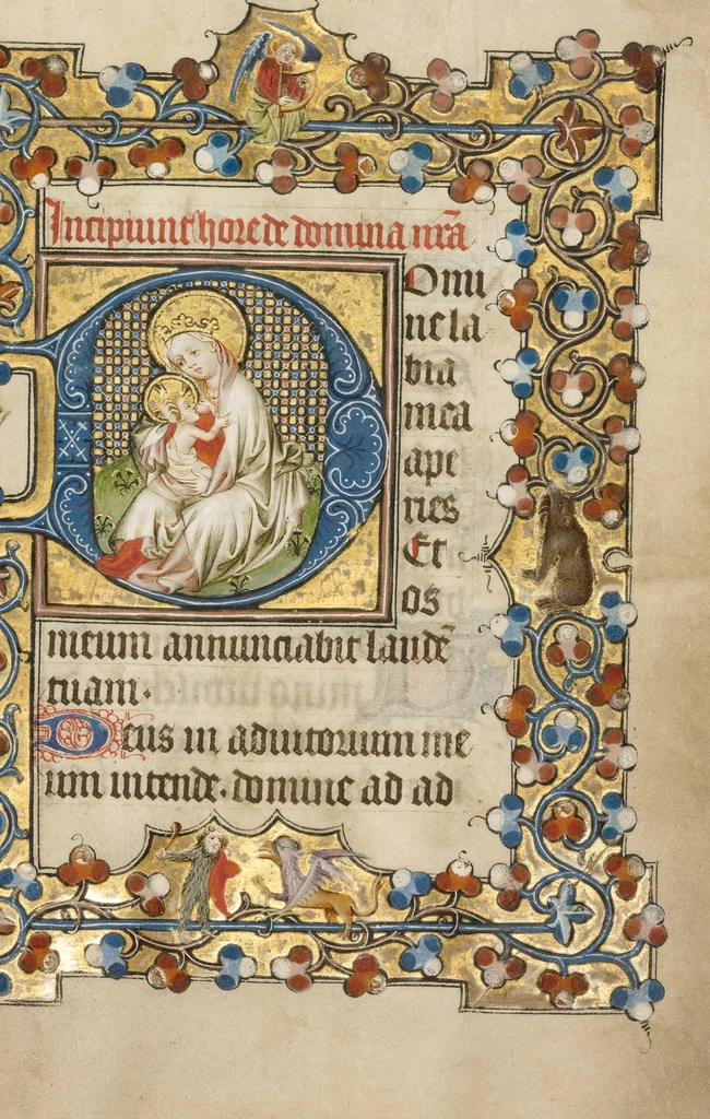 An illustration from Book of Hours, 1405, leaf 11