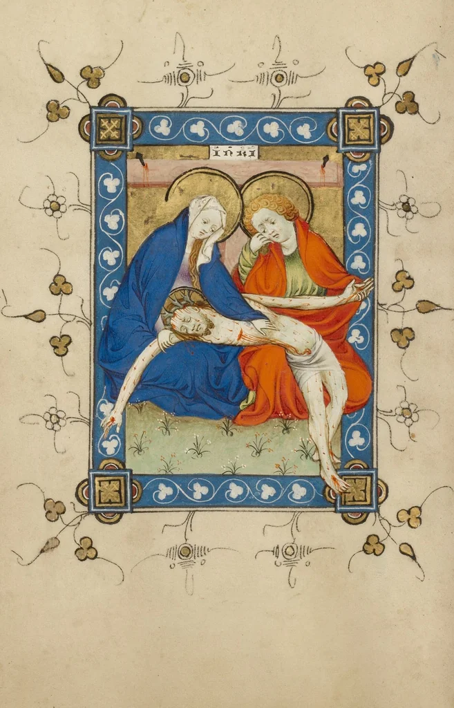 An illustration from Book of Hours, 1405, leaf 16