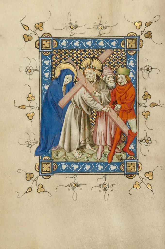 An illustration from Book of Hours, 1405, leaf 18