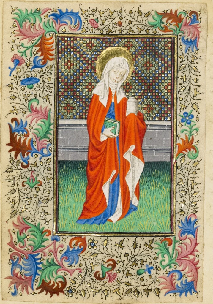 An illustration from Book of Hours, 1430, leaf 14