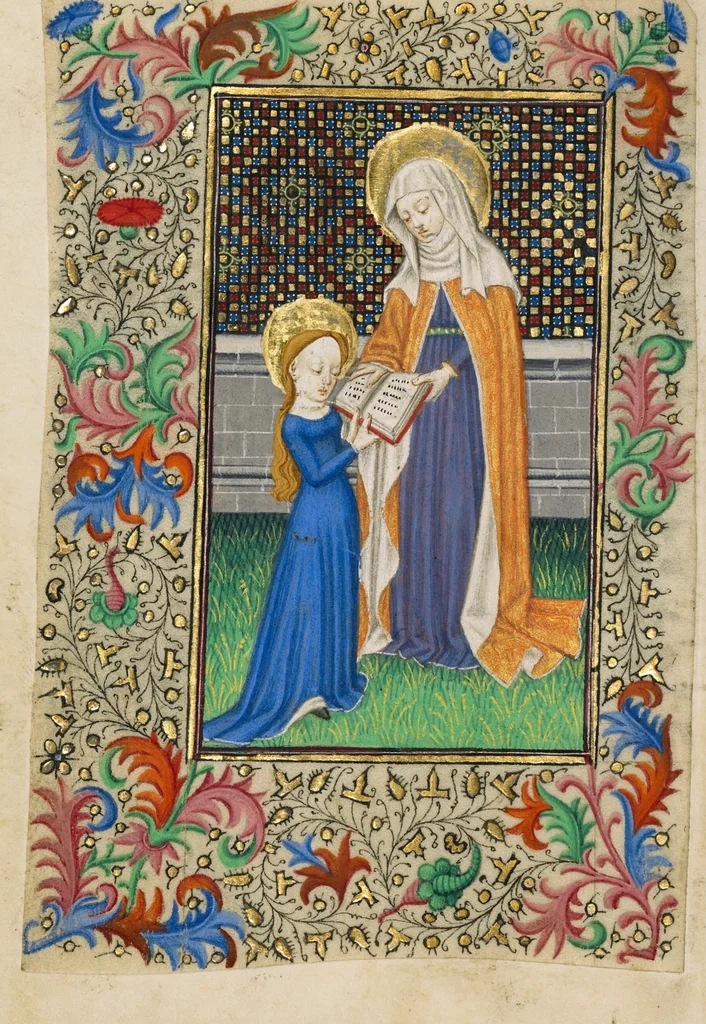 An illustration from Book of Hours, 1430, leaf 16