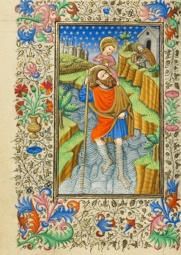An illustration from Book of Hours, 1430, leaf 20