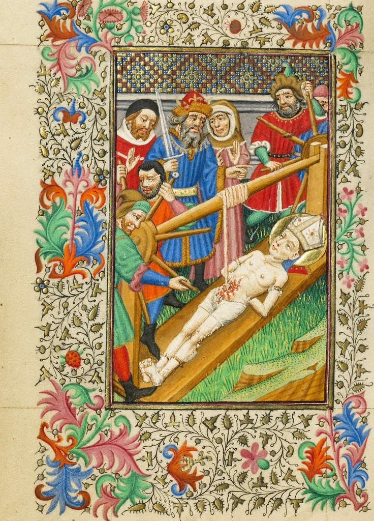 An illustration from Book of Hours, 1430, leaf 23