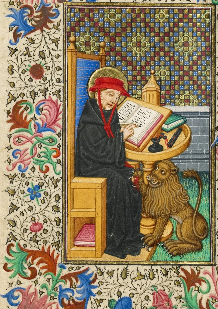 An illustration from Book of Hours, 1430, leaf 26