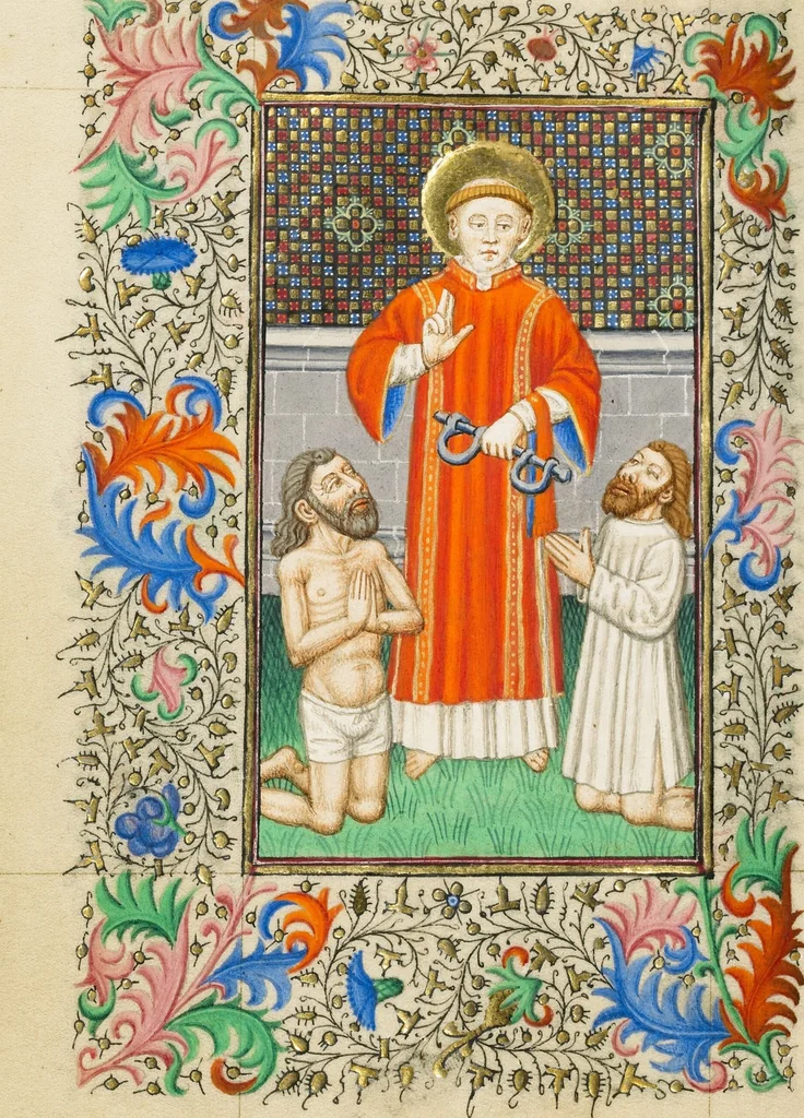 An illustration from Book of Hours, 1430, leaf 28