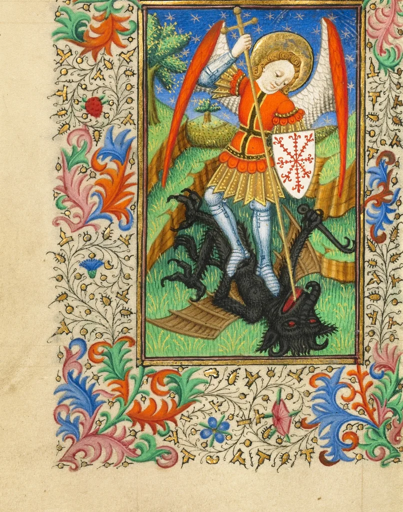 An illustration from Book of Hours, 1430, leaf 30
