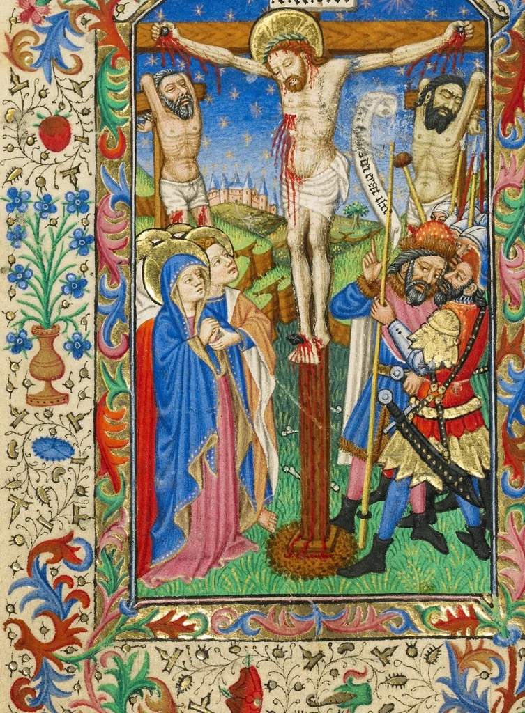 An illustration from Book of Hours, 1430, leaf 34