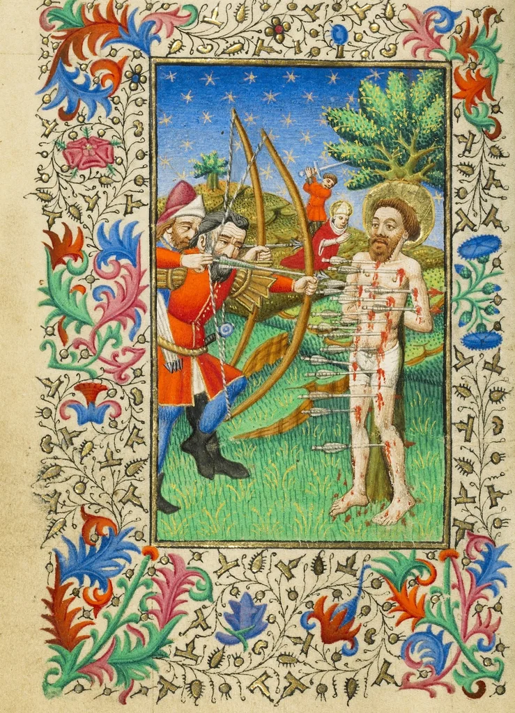 An illustration from Book of Hours, 1430, leaf 39