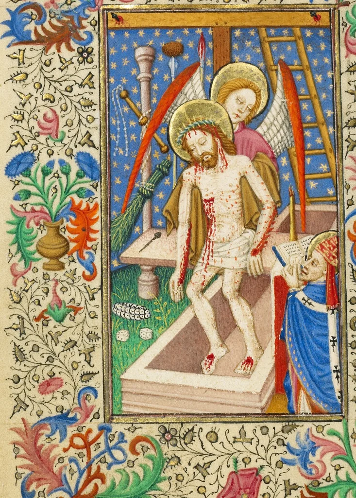 An illustration from Book of Hours, 1430, leaf 41