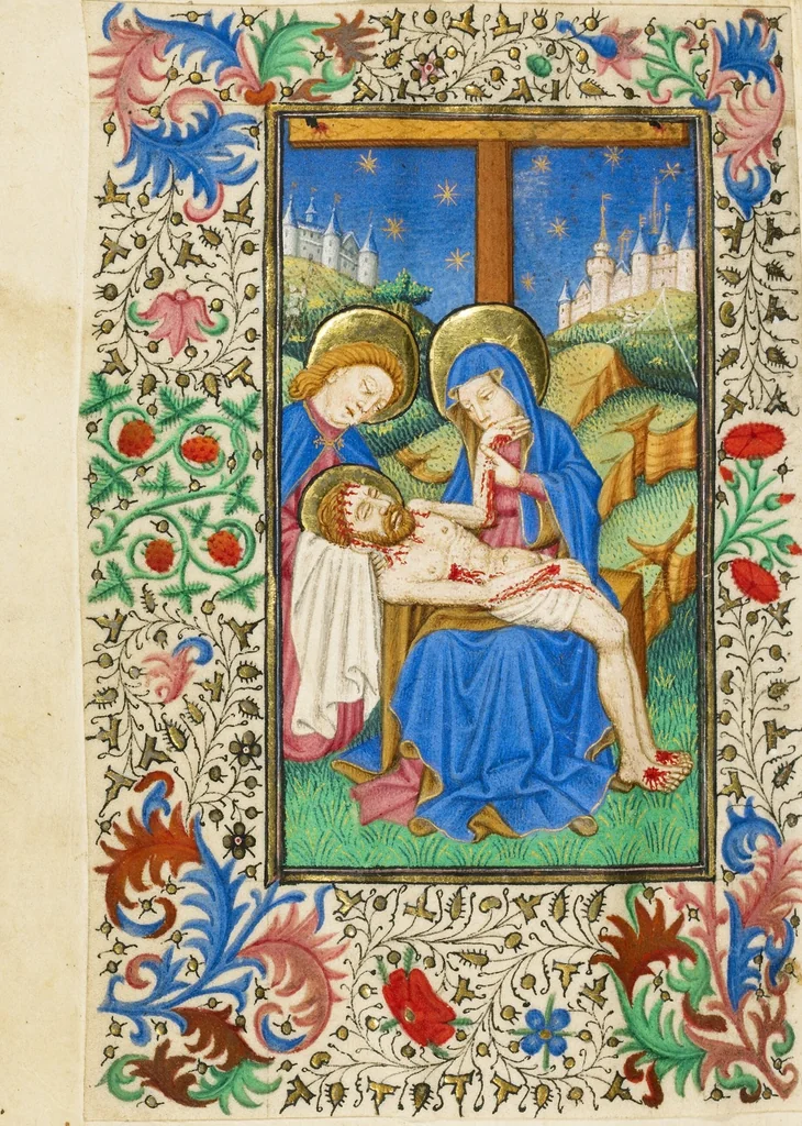 An illustration from Book of Hours, 1430, leaf 42