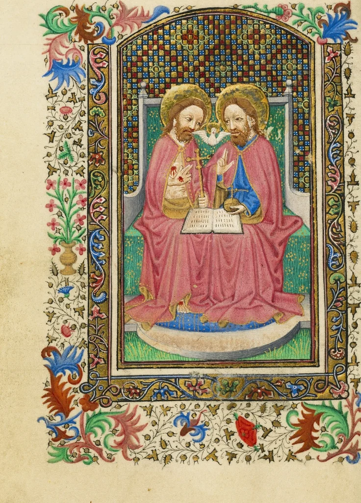 An illustration from Book of Hours, 1430, leaf 43