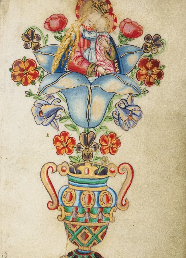 An illustration from Book of Hours, 1430, leaf 44