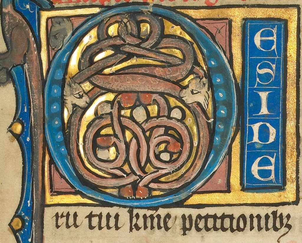 An illustration from De Natura Avium; De Pastoribus et Ovibus; Bestiarium; Mirabilia Mundi; Philosophia Mundi; On the Soul, 1277, leaf 80