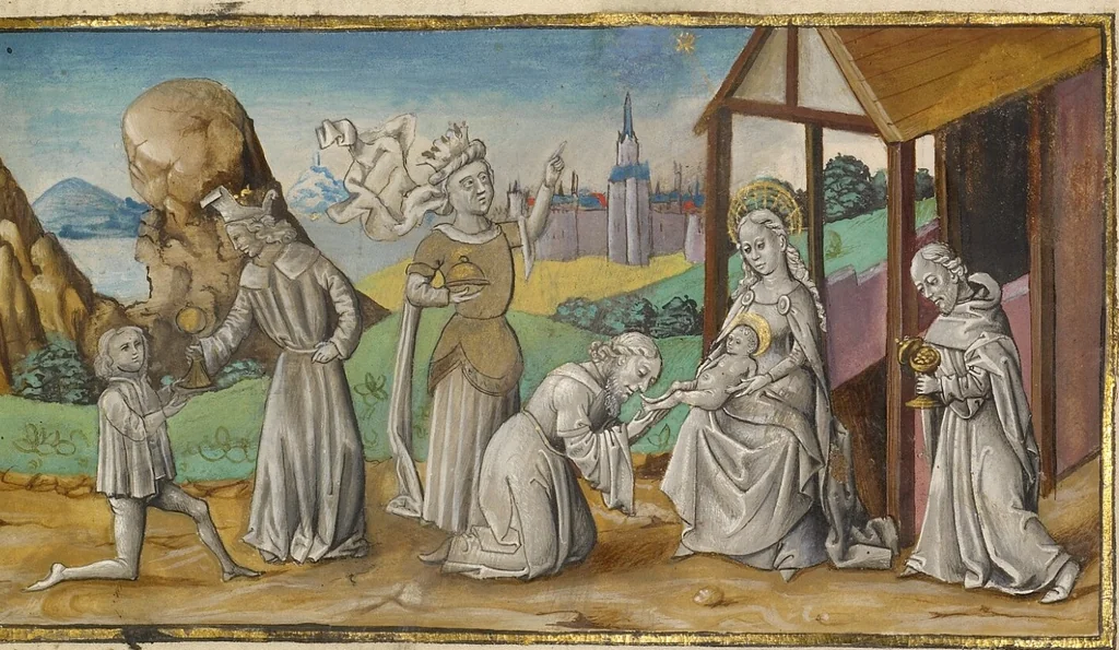 An illustration from Miroir Historial, 2 vols., 1475, leaf 101