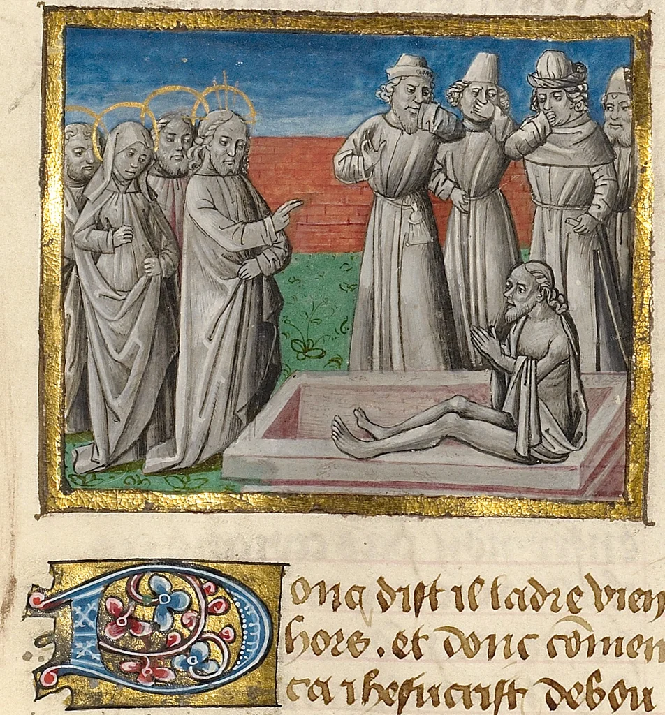 An illustration from Miroir Historial, 2 vols., 1475, leaf 111