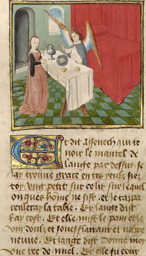 An illustration from Miroir Historial, 2 vols., 1475, leaf 39