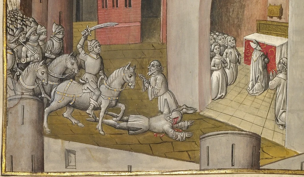 An illustration from Miroir Historial, 2 vols., 1475, leaf 85