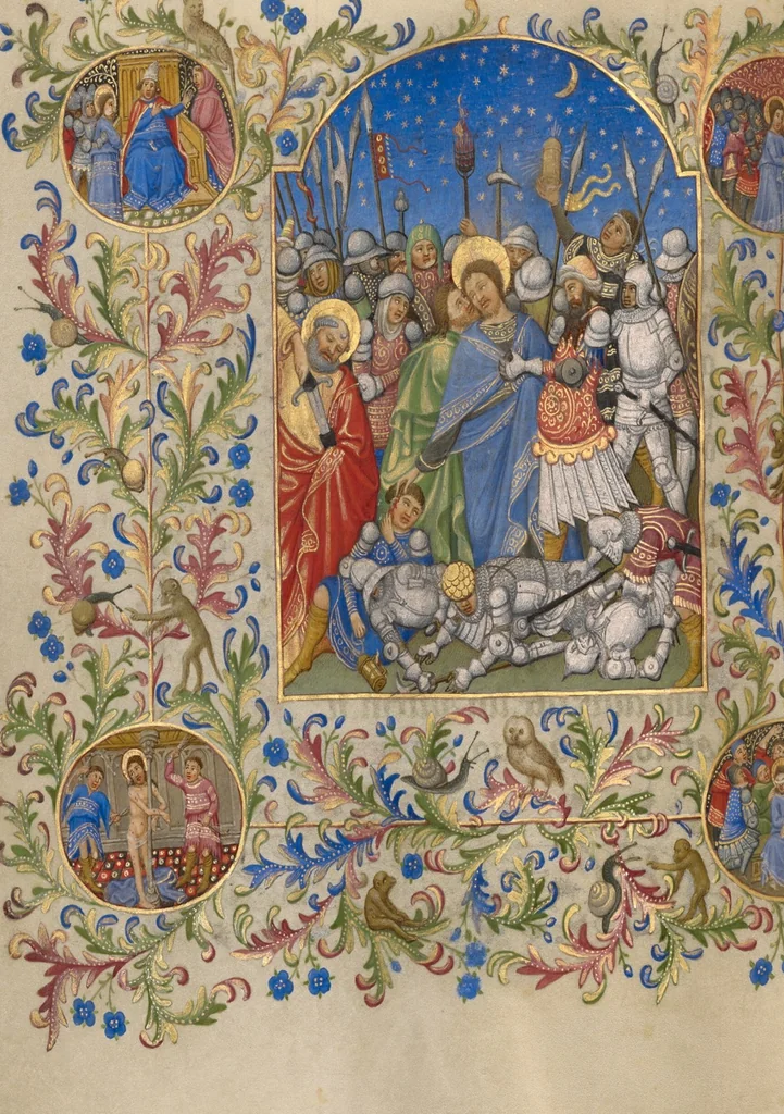 An illustration from Book of Hours, 1420, leaf 35