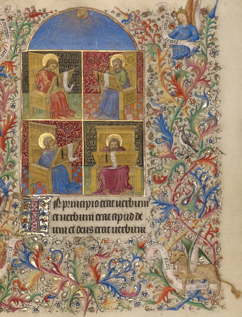 An illustration from Book of Hours, 1420, leaf 43