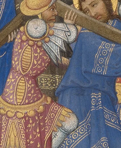 An illustration from Book of Hours, 1420, leaf 49